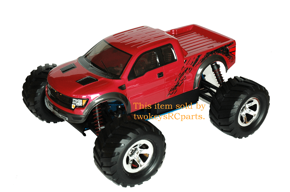 1:10 rc clear lexan body shell ford f150 for monster truck or rock crawler