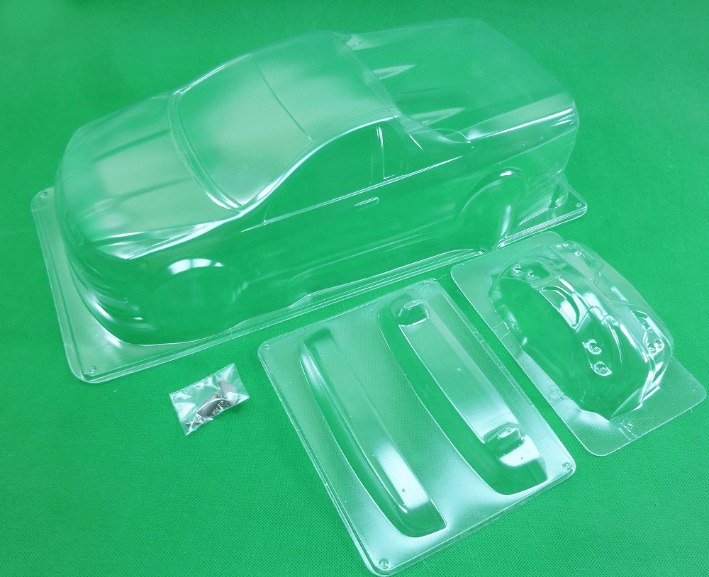 200mm 1:10 RC Clear Lexan Body Shell - Holden Commodore Maloo ute suit ...