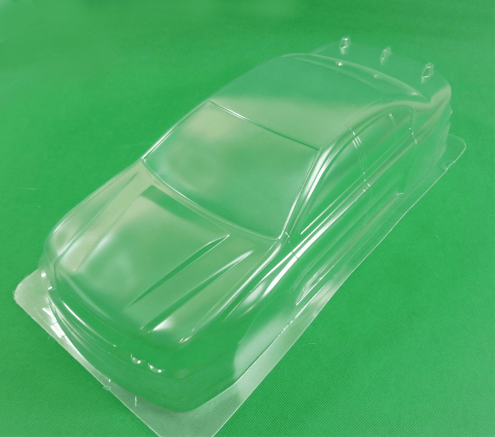 1:10 RC Clear Lexan Body Shell Ford FPV GT Sedan- 200mm - Twokey's RC Parts