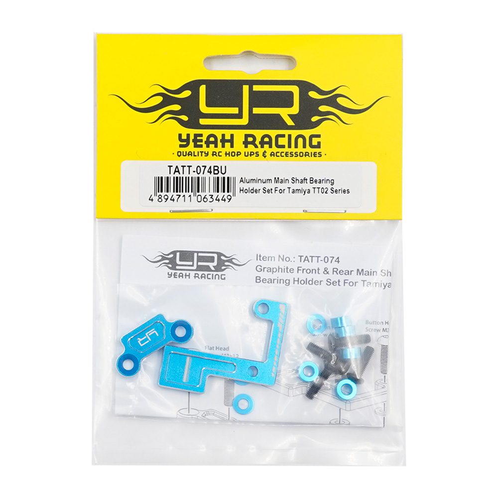 Yeah Racing Aluminium Conversion Kit Tamiya TT-02 CK-TT02BU